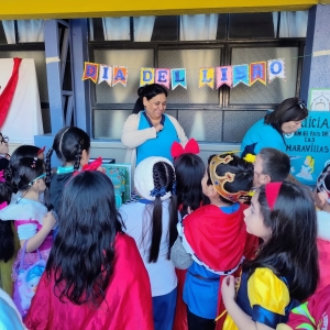 Celebramos el Día Internacional del Libro con caracterizaciones y actividades para los/as estudiantes